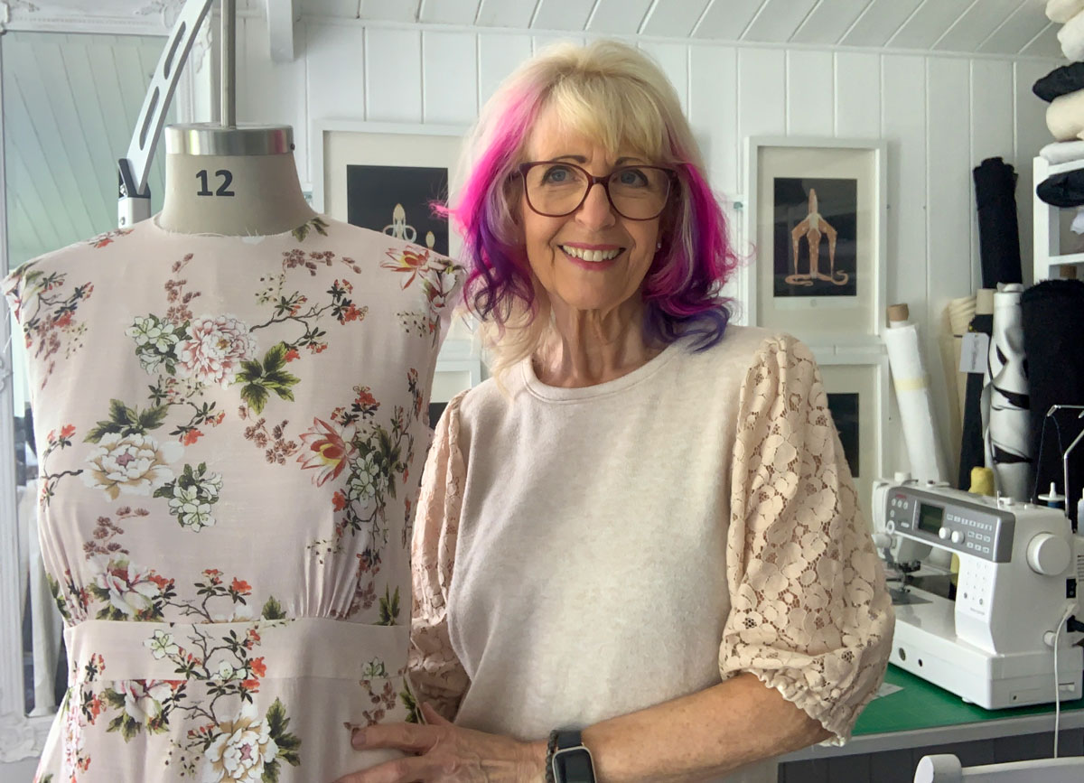 Alison at School of Sewing